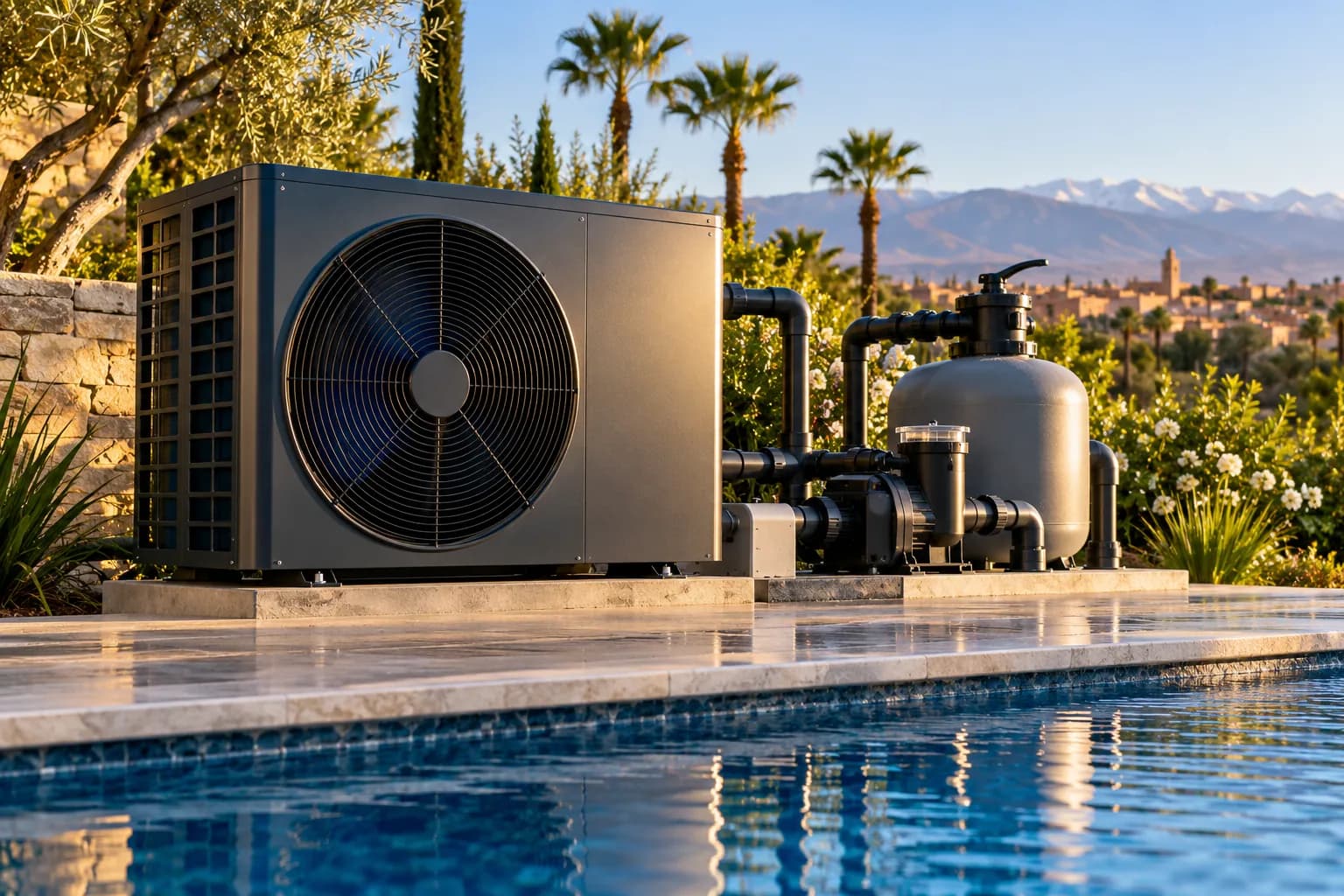 Chauffage : Chauffage piscine, pompe a chaleur et confort saisonnier.